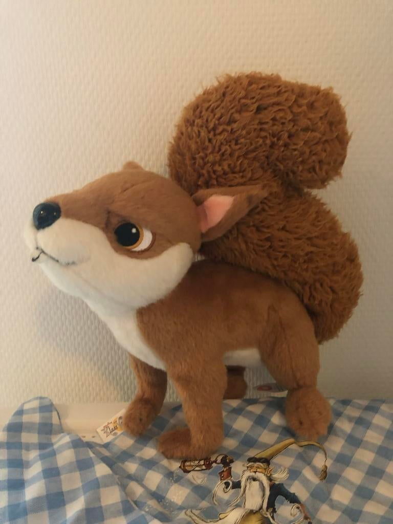 Eekhoorn knuffel uit Fabula - Efteling, Ophalen of Verzenden, Zo goed als nieuw