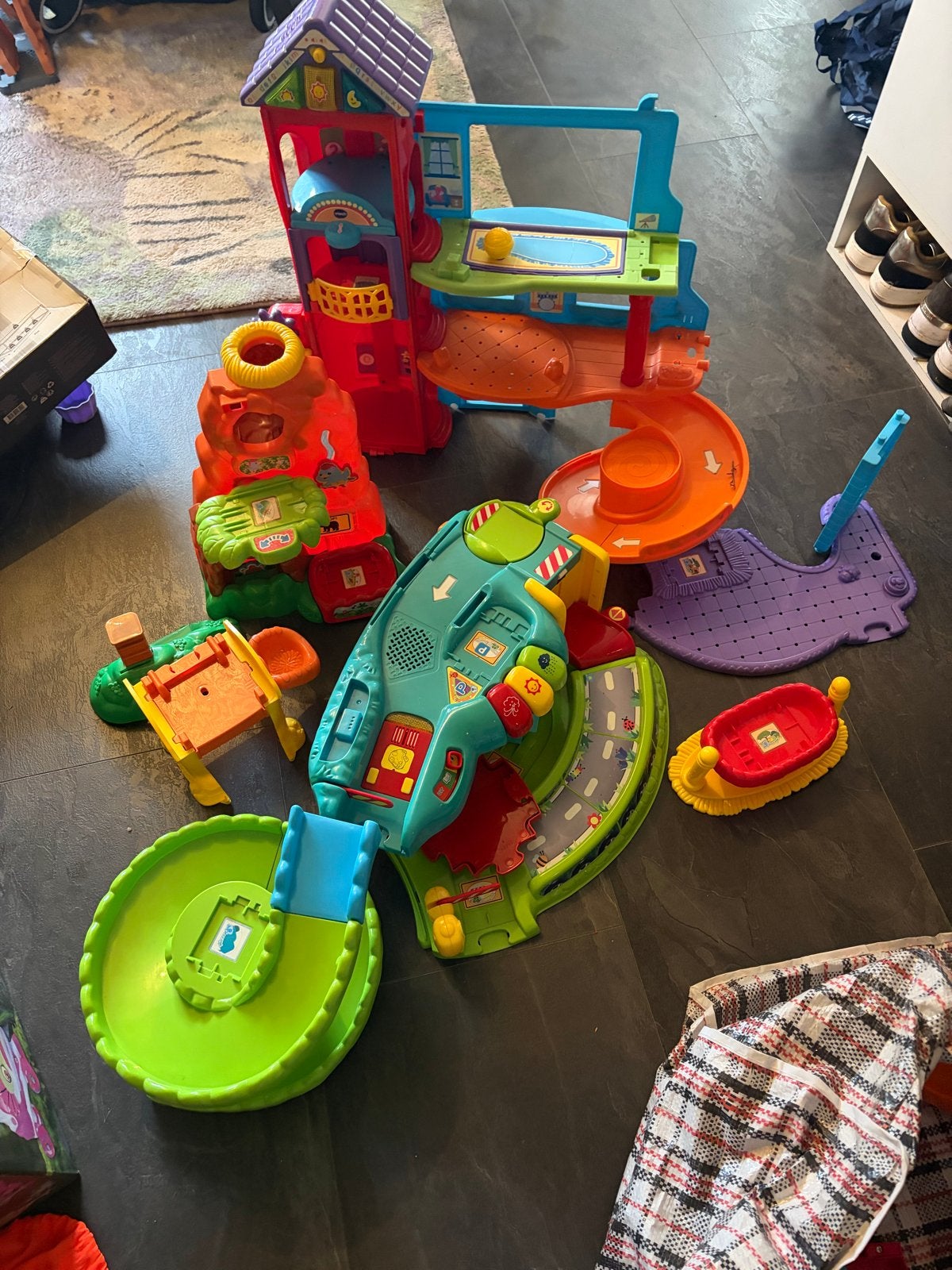 Grote set VTech Toet Toet Auto's en Zoef Zoef Dieren, Ophalen of Verzenden, Gebruikt, 6 maanden tot 2 jaar