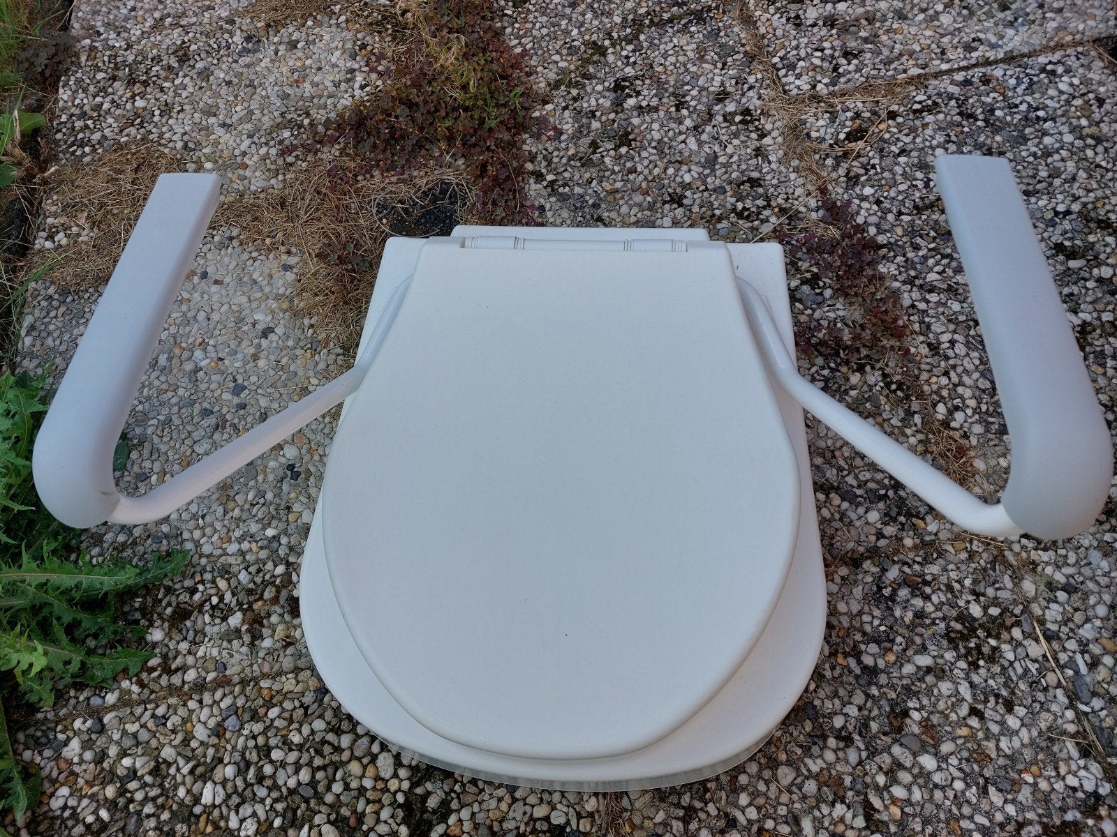 Toiletverhoger met armleuningen - Grootebroek/Delft, Ophalen, Zo goed als nieuw, Toilet