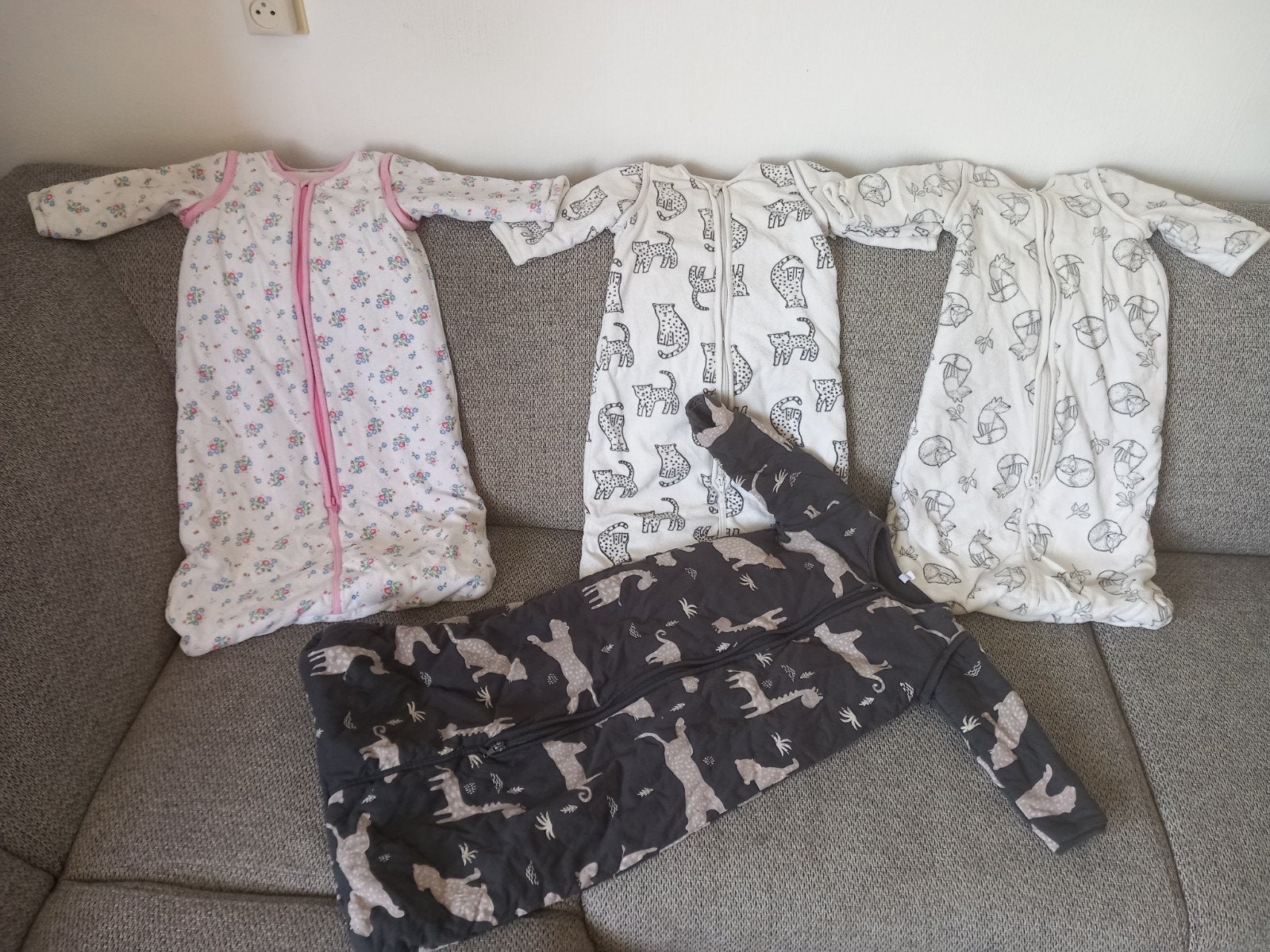 4x winterslaapzak 68 74 80, 80 cm, Ophalen of Verzenden, Wasbaar, Slaapzak