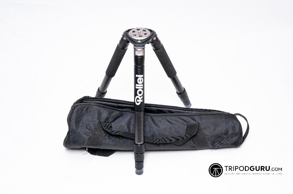 Rollei Rock Solid Alpha Carbon statief, Hello@rollei.de, In de Tarpen 42, 22848 Norderstedt, Flexibele poten, Zo goed als nieuw