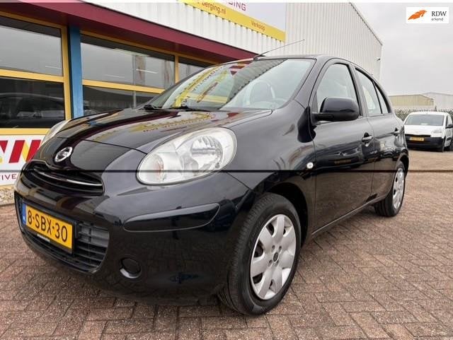 Nissan Micra 1.2 DIG-S Acenta AIRCO 5 DEURS, Auto's, Nissan, Voorwielaandrijving, Euro 5, Stof, Zwart
