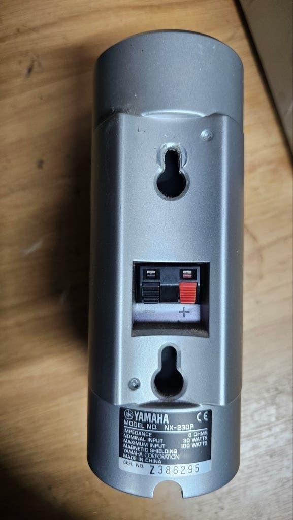 Yamaha satellietluidsprekers NX 230p, Ophalen of Verzenden, Gebruikt, 60 tot 120 watt, Yamaha