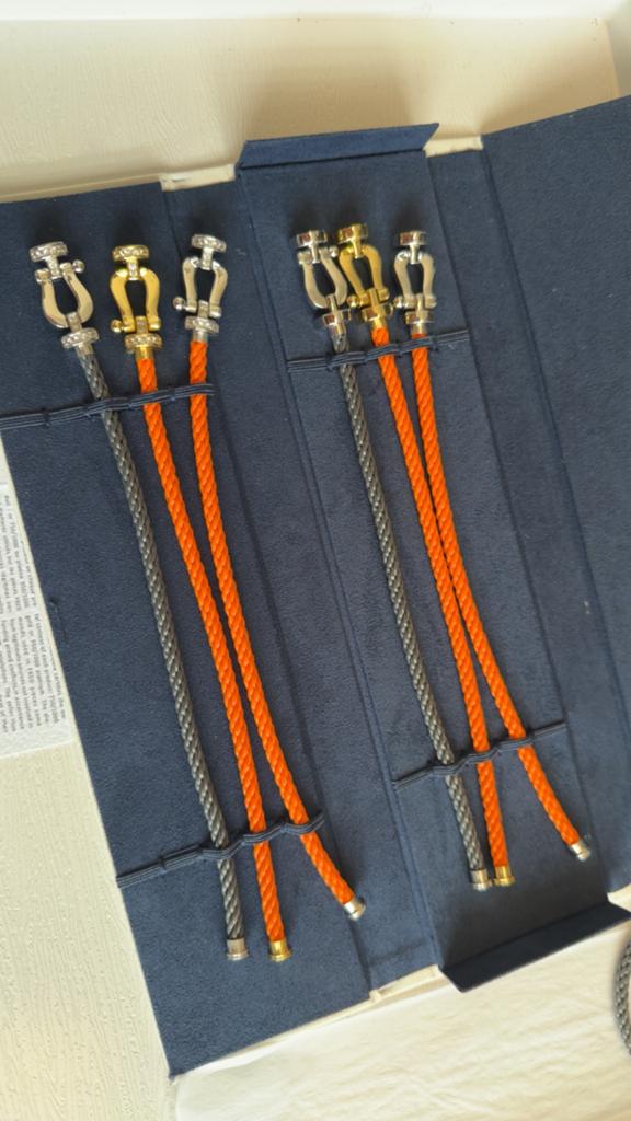 Fred armbanden met diamand, Sieraden, Tassen en Uiterlijk, Armbanden, Staal, Ophalen of Verzenden, Zo goed als nieuw, Met edelsteen
