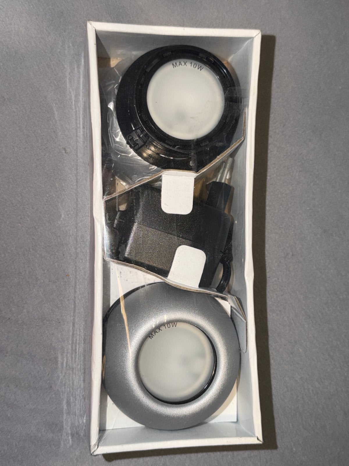 IKEA NON spot / light (2-pack), Halogeen, Kunststof, Opbouwspot, Nieuw