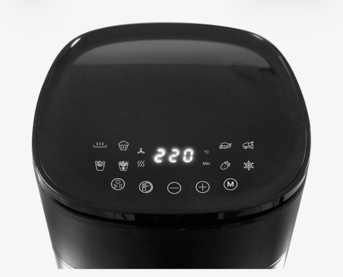 Blokker Airfryer - Black, Ophalen, Zo goed als nieuw, Airfryer, 1000 t/m 1499 gram