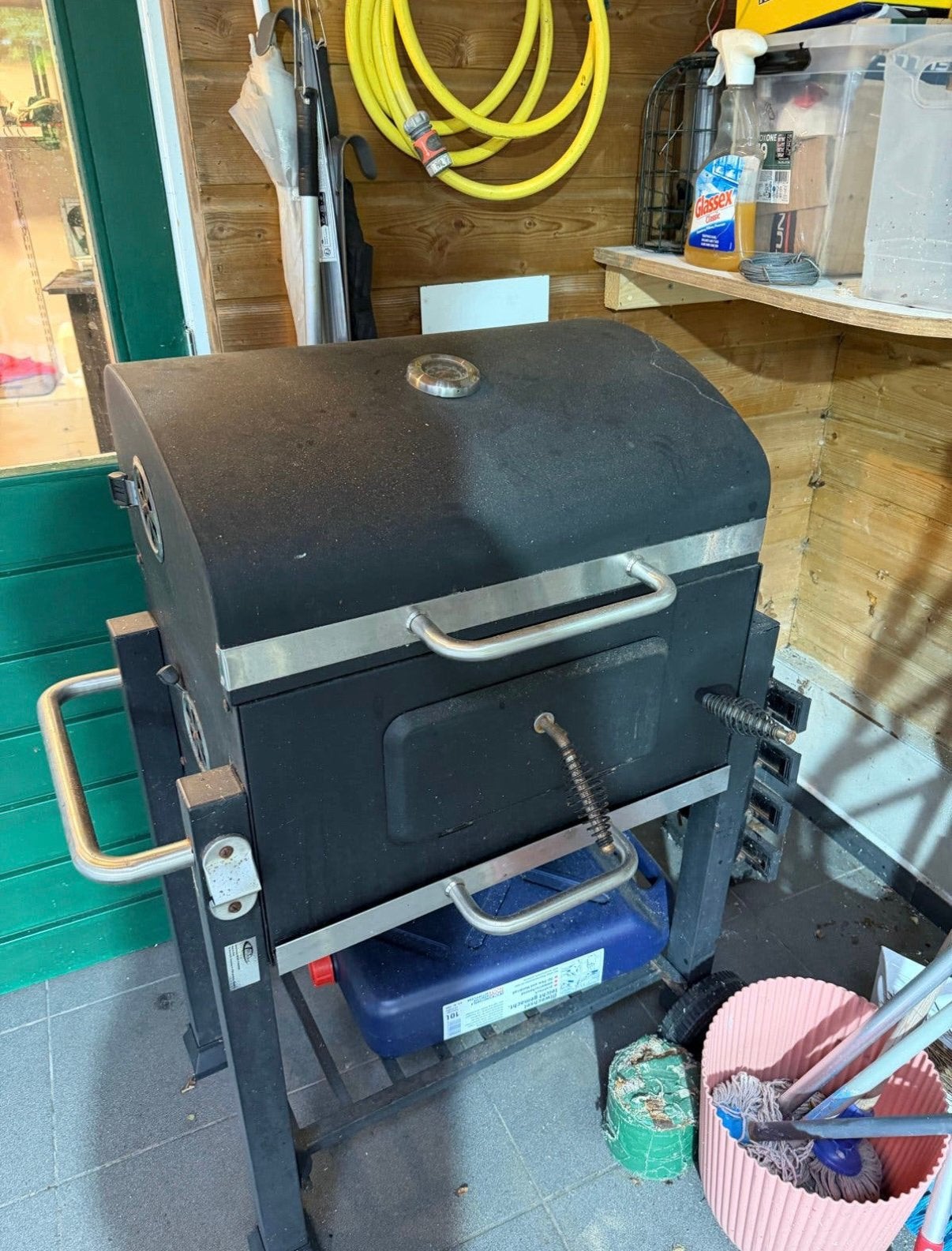 Barbecue, Tuin en Terras, Houtskoolbarbecues, Ophalen, Zo goed als nieuw
