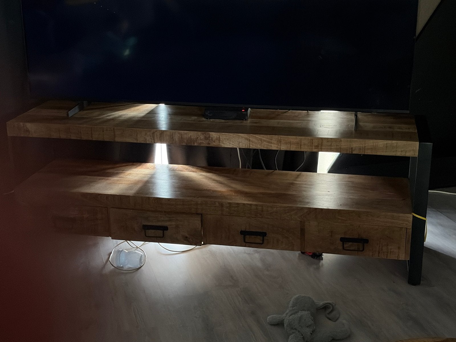 Tv-kast en salontafel - zo goed als nieuw, Huis en Inrichting, Ophalen, 100 tot 150 cm, Zo goed als nieuw, Minder dan 100 cm