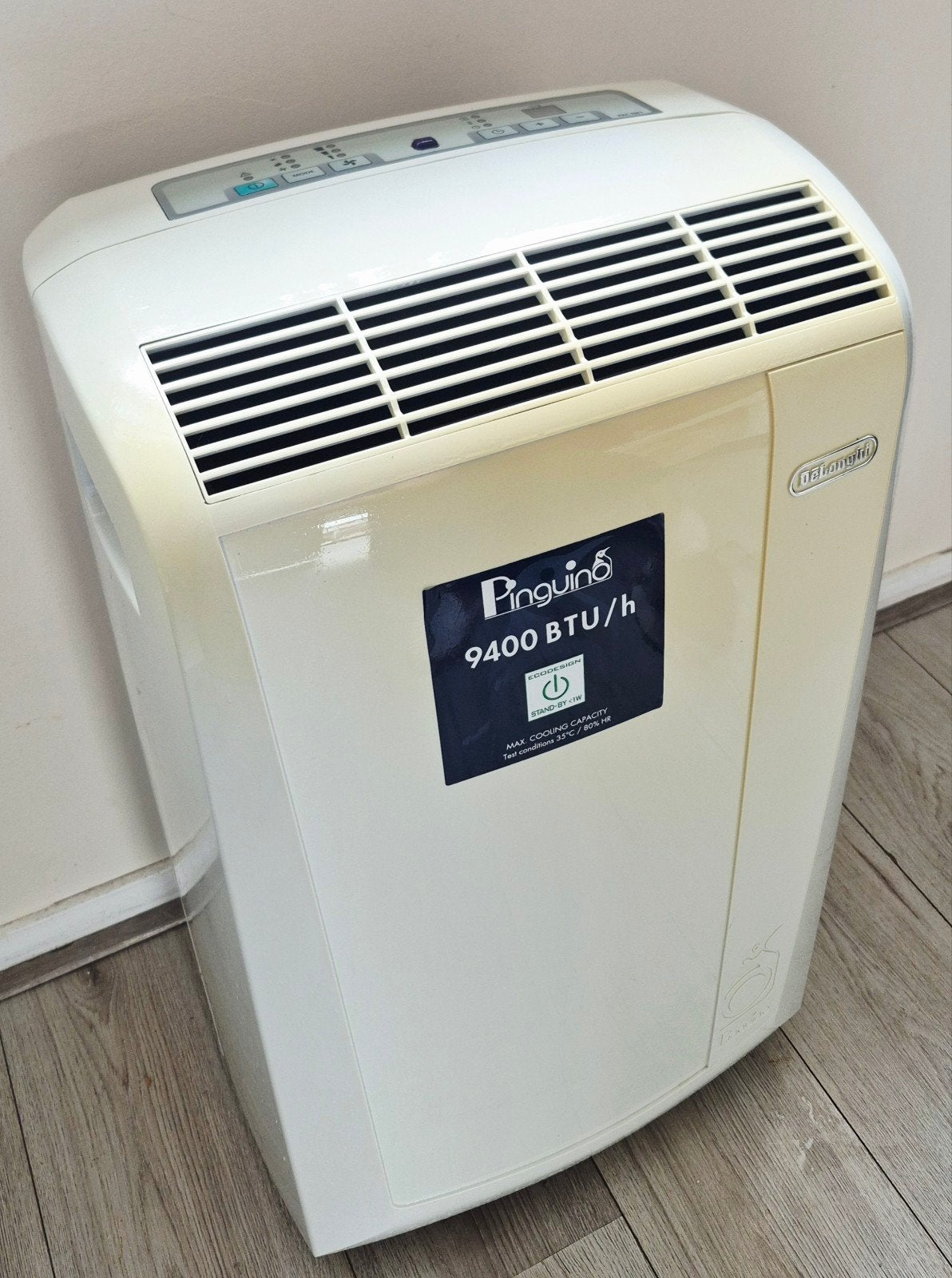 Perfect werkende DeLonghi Pinguino Mobiele Airco |9400BTU/h, Witgoed en Apparatuur, Airco's, Ophalen