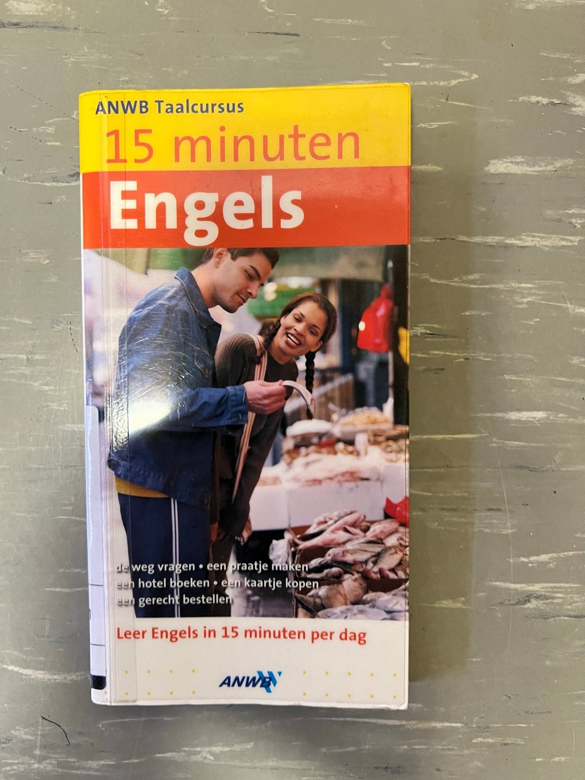 ANWB Taalcursus: 15 Minuten Engels, Ophalen of Verzenden, Zo goed als nieuw, Non-fictie
