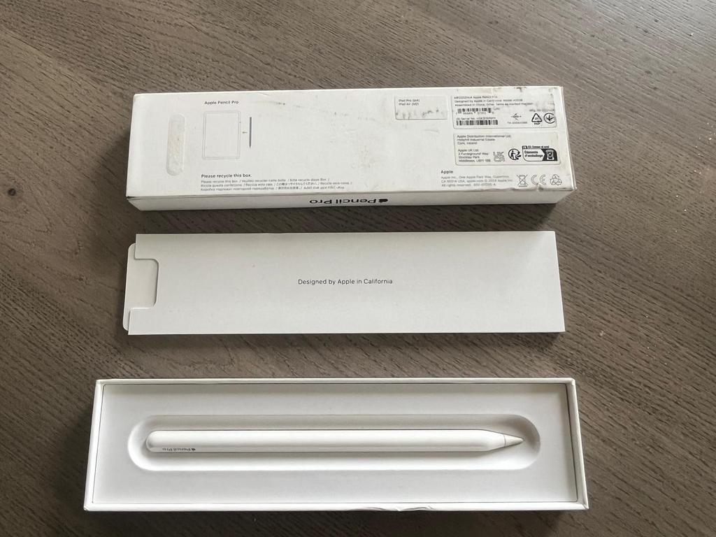 Pencil pro, Ophalen of Verzenden, Zo goed als nieuw, Wit, Apple iPad