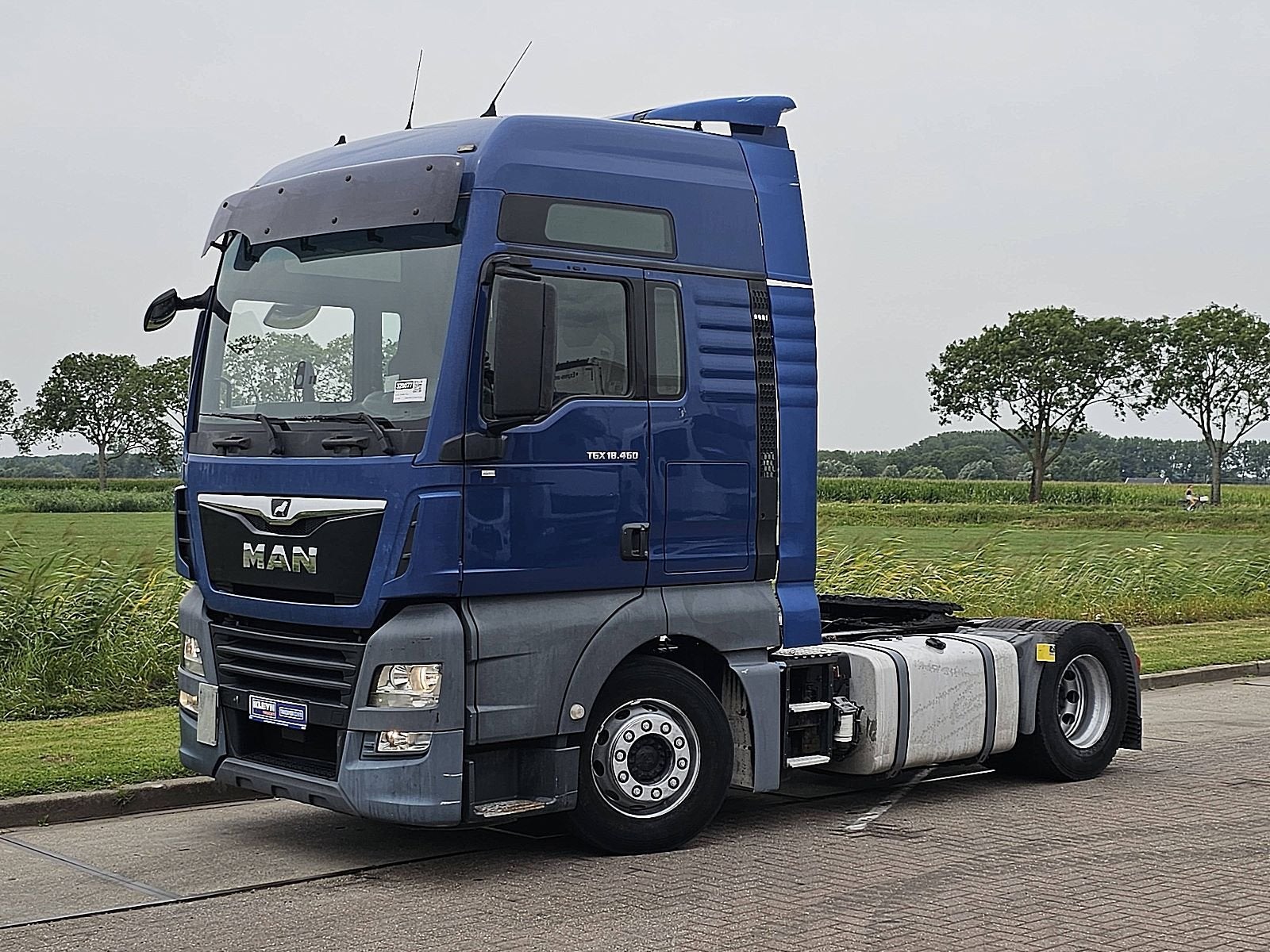 M.A.N. 18.460 TGX, Automaat, 460 pk, Euro 6, Blauw