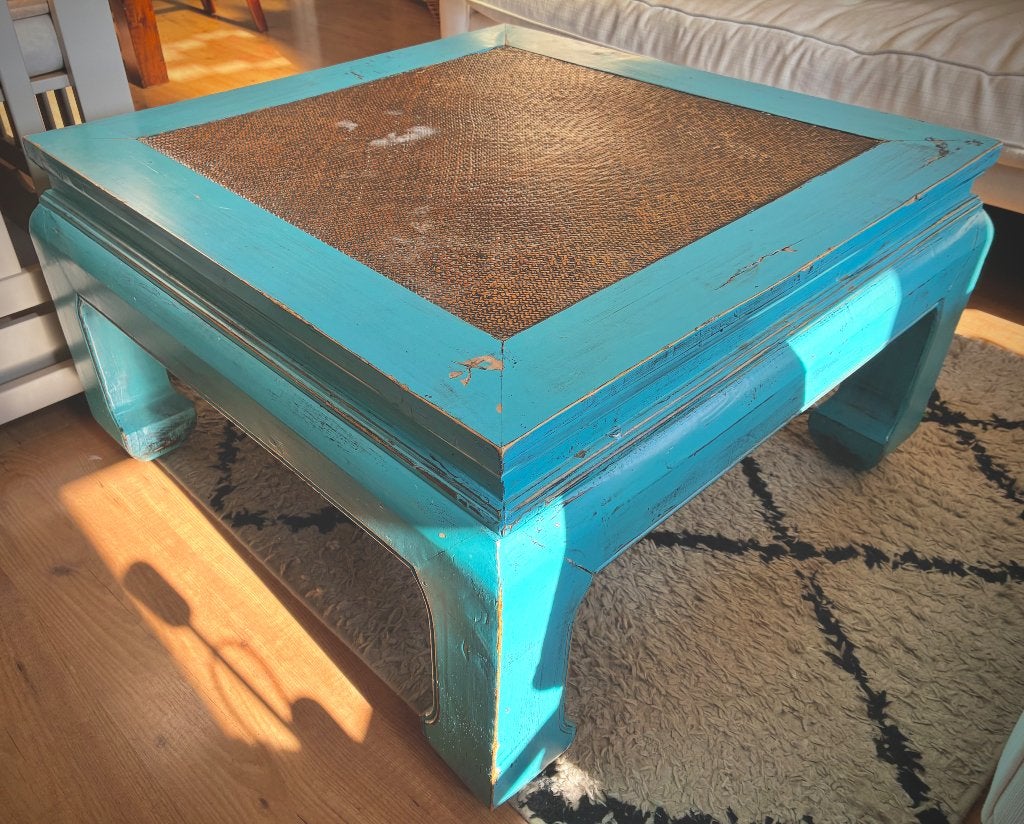 Salontafel/ Tibetaans / Indisch / Aziatisch / Oosters, Ophalen, Gebruikt, 50 tot 100 cm, Aziatisch, Indisch, Tibetaans, Oosters, Chinees