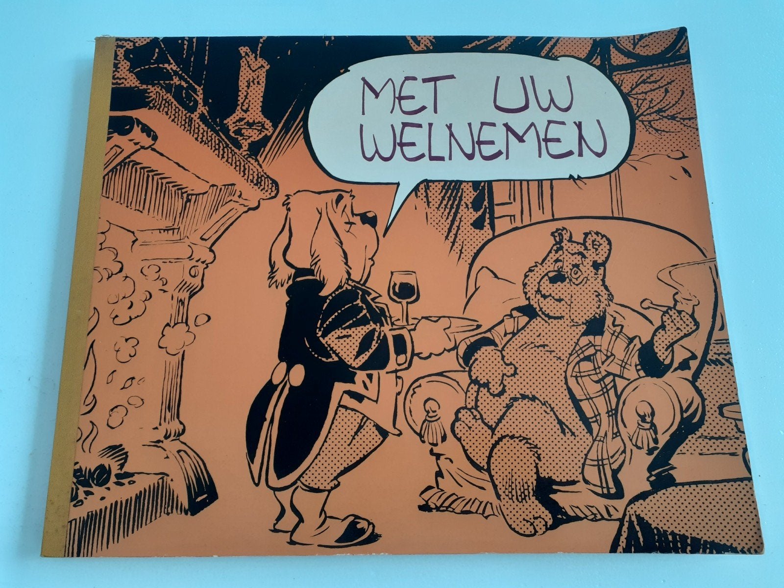 Met uw welnemen - Stripboek, Eén stripboek, Ophalen of Verzenden, Gelezen