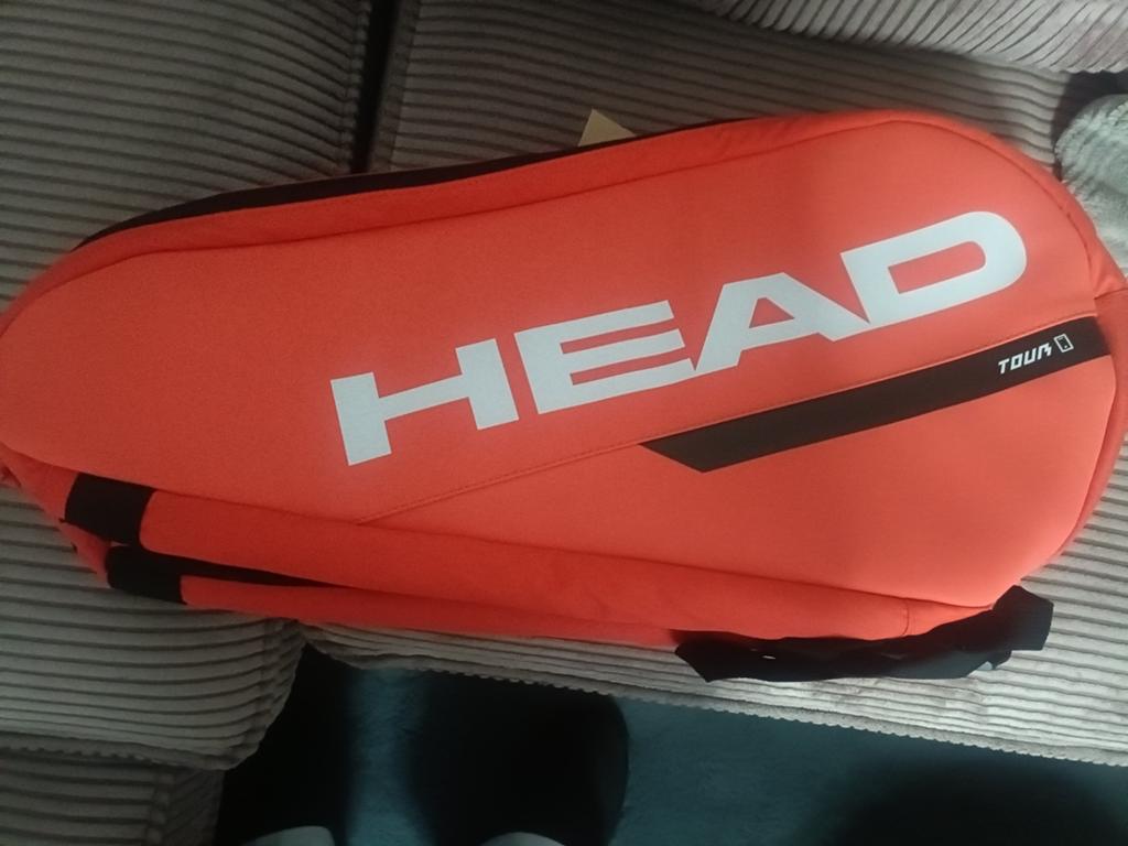 Head padeltas Tour L rood, Ophalen of Verzenden, Nieuw, Padeltas