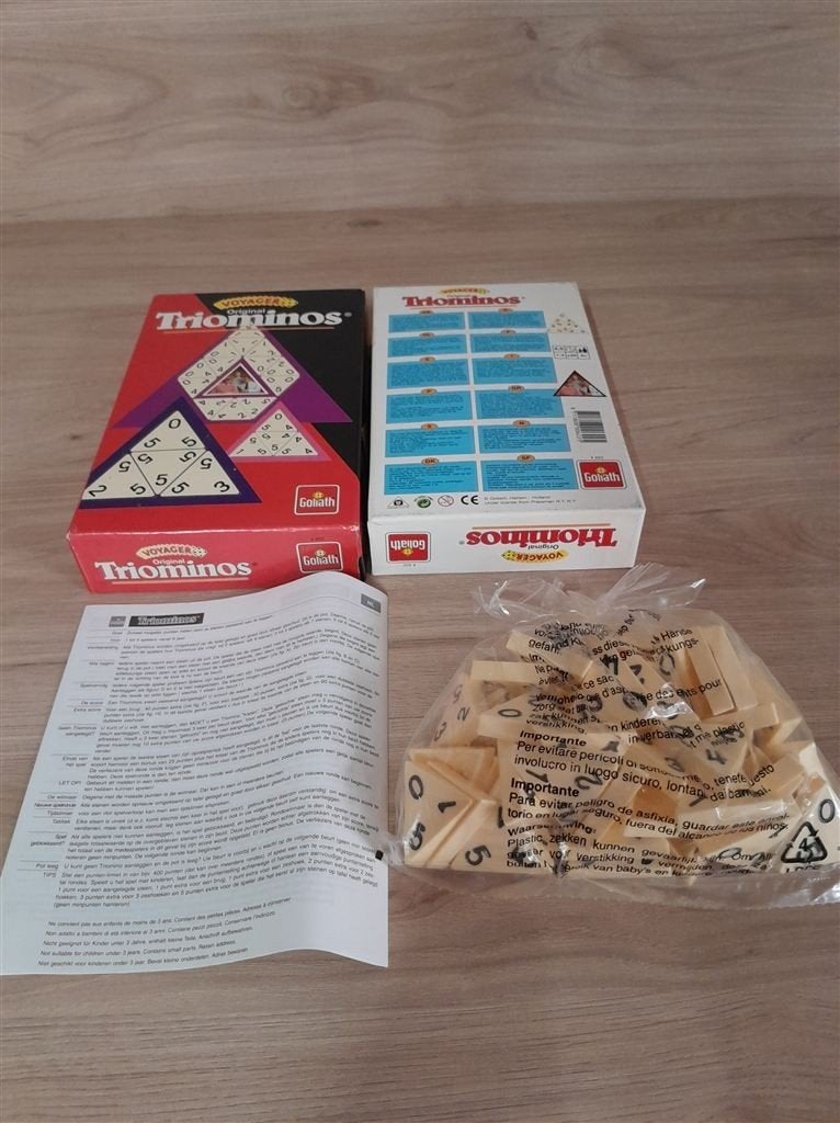 Triominos Voyager - s3524, Verzenden, Zo goed als nieuw