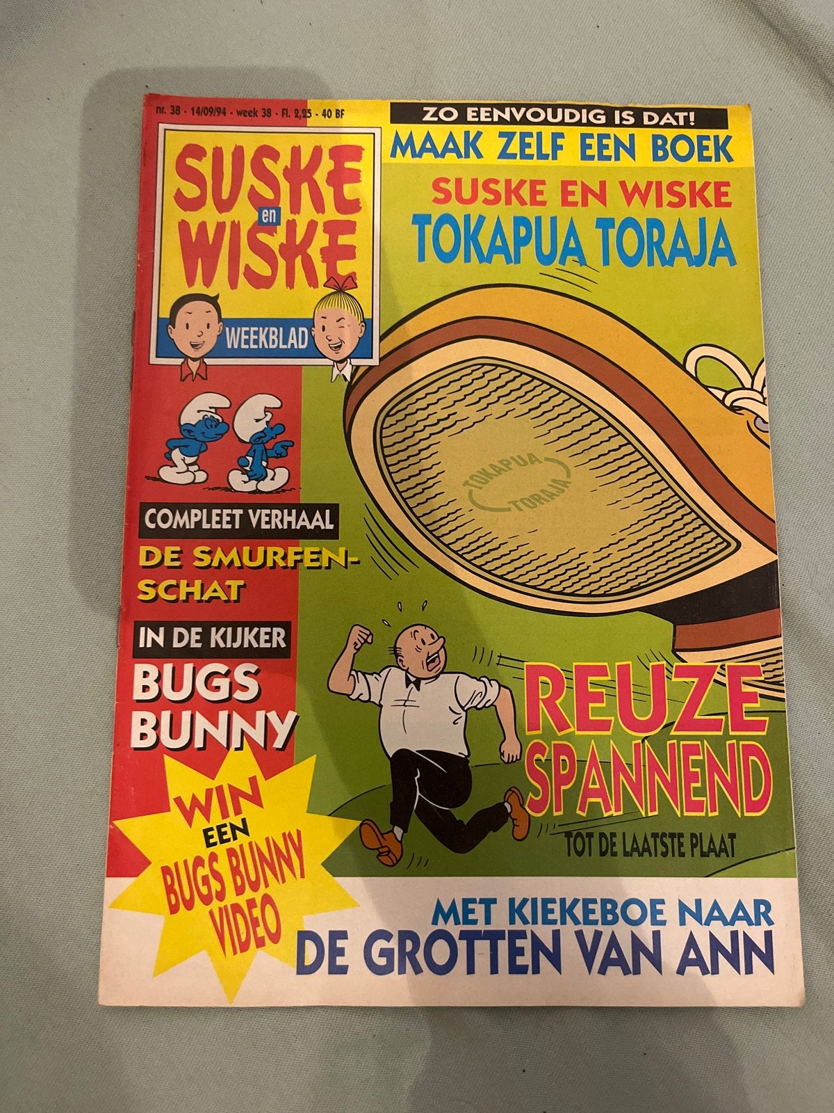 Suske en Wiske Weekblad - Tokapua Toraja (1994), Boeken, Stripboeken, Eén stripboek, Ophalen, Gelezen