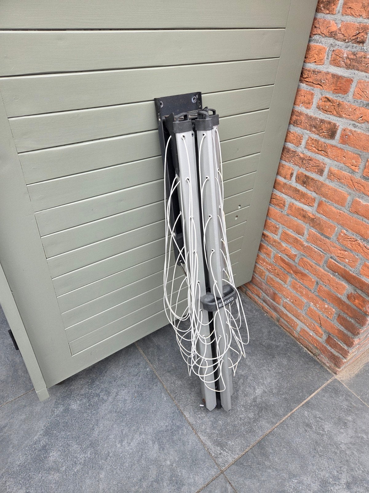 Brabantia WallFix droogmolen - Compact en ruimtebesparend, Tuin en Terras, Droogmolens en Wasrekken, Ophalen, Gebruikt, Droogmolen