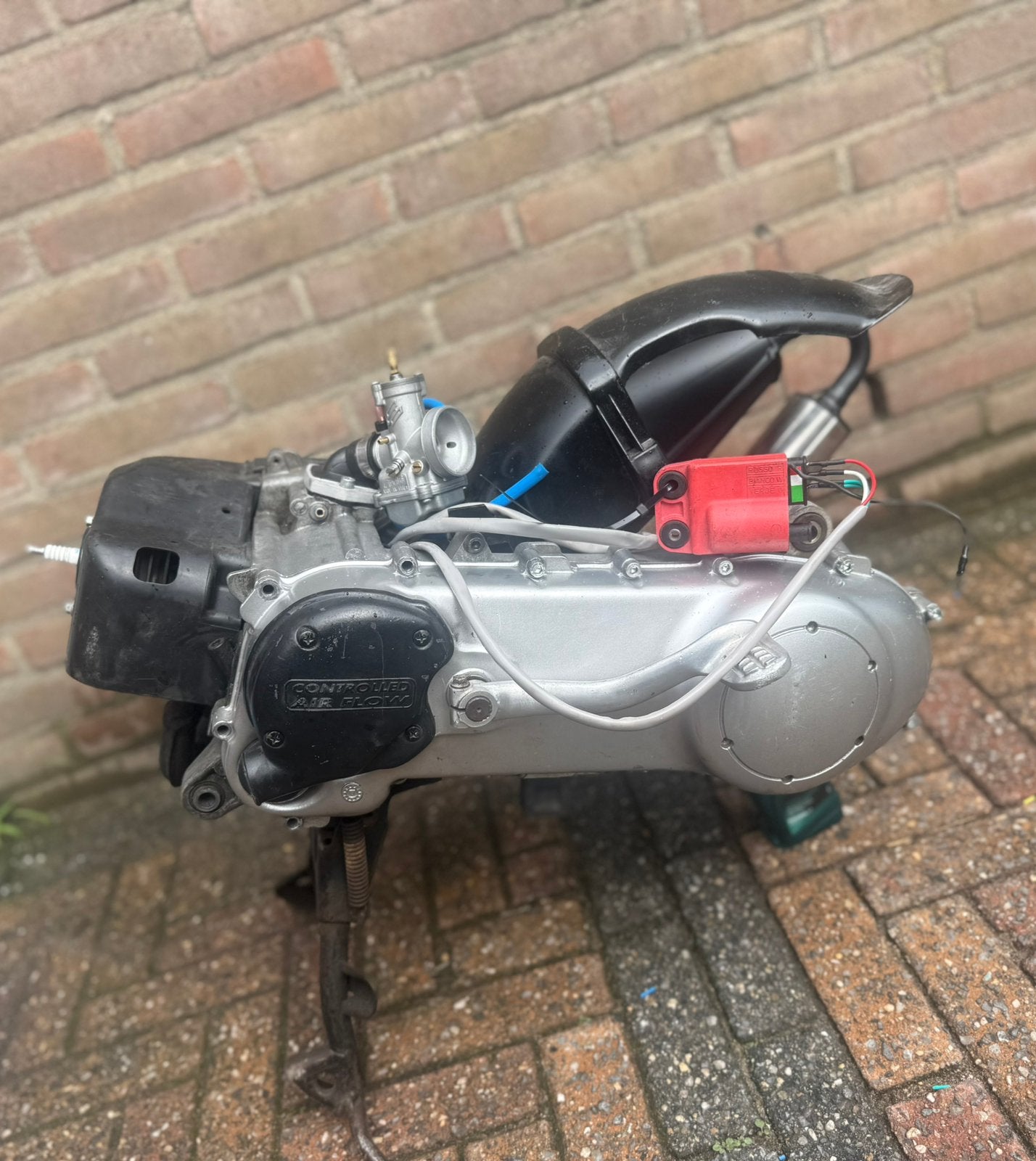 Piaggio 70cc 2t blok malossi plug and play, Ophalen of Verzenden, Zo goed als nieuw, Blok