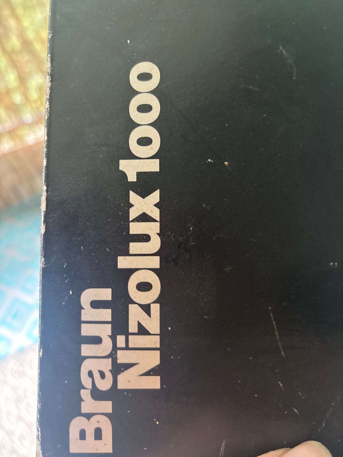 Braun Nizolux 1000 Film & Foto Schijnwerper, Ophalen, Gebruikt