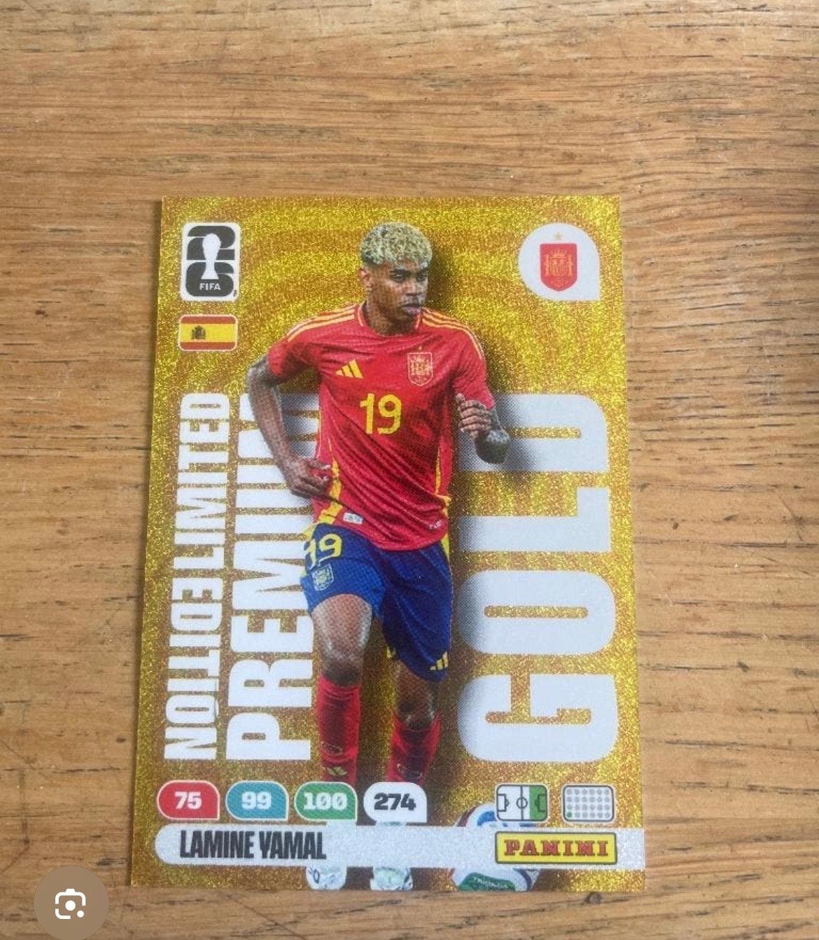 Panini Adrenalyn XL FIFA 365 Gold Limited Edition kaarten, Verzamelen, Sportartikelen en Voetbal, Ophalen, Zo goed als nieuw, Buitenlandse clubs