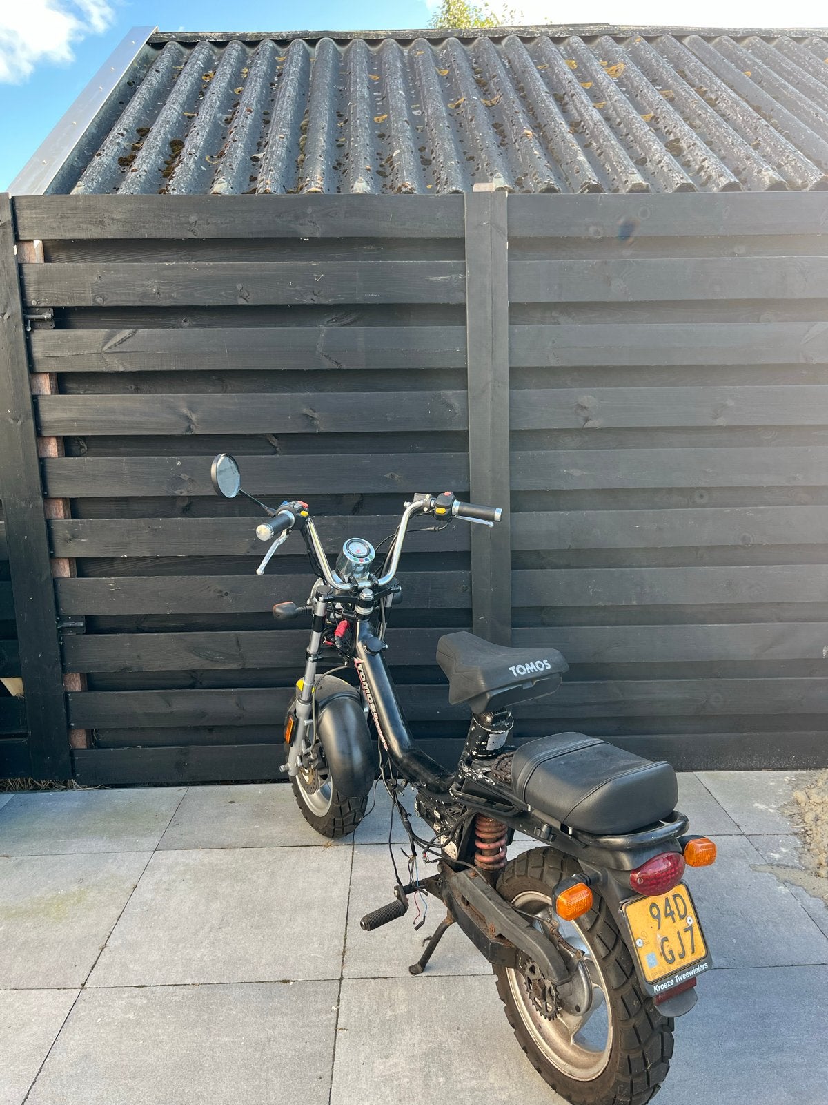 Tomos Youngster rollend frame met geel kenteken, Ophalen, Gebruikt, Frame