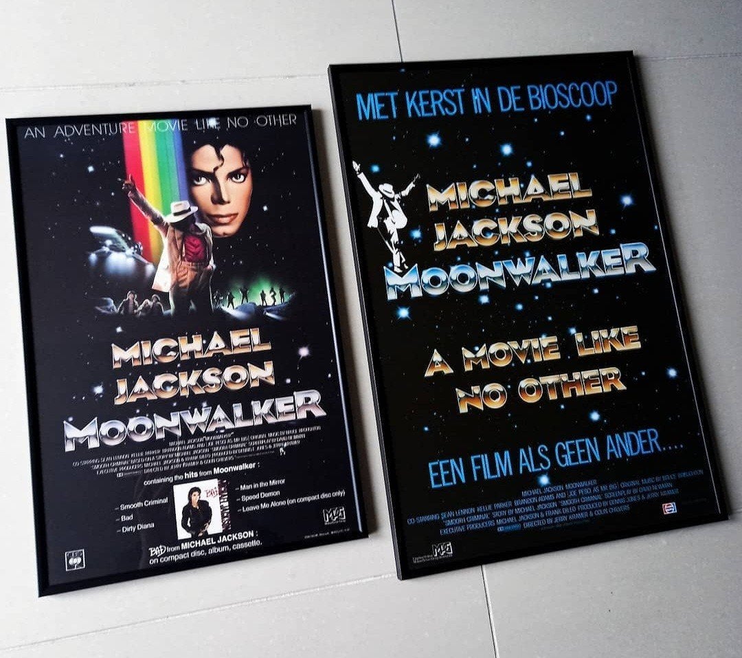 Michael Jackson Moonwalker Promo Posters, Eén persoon
