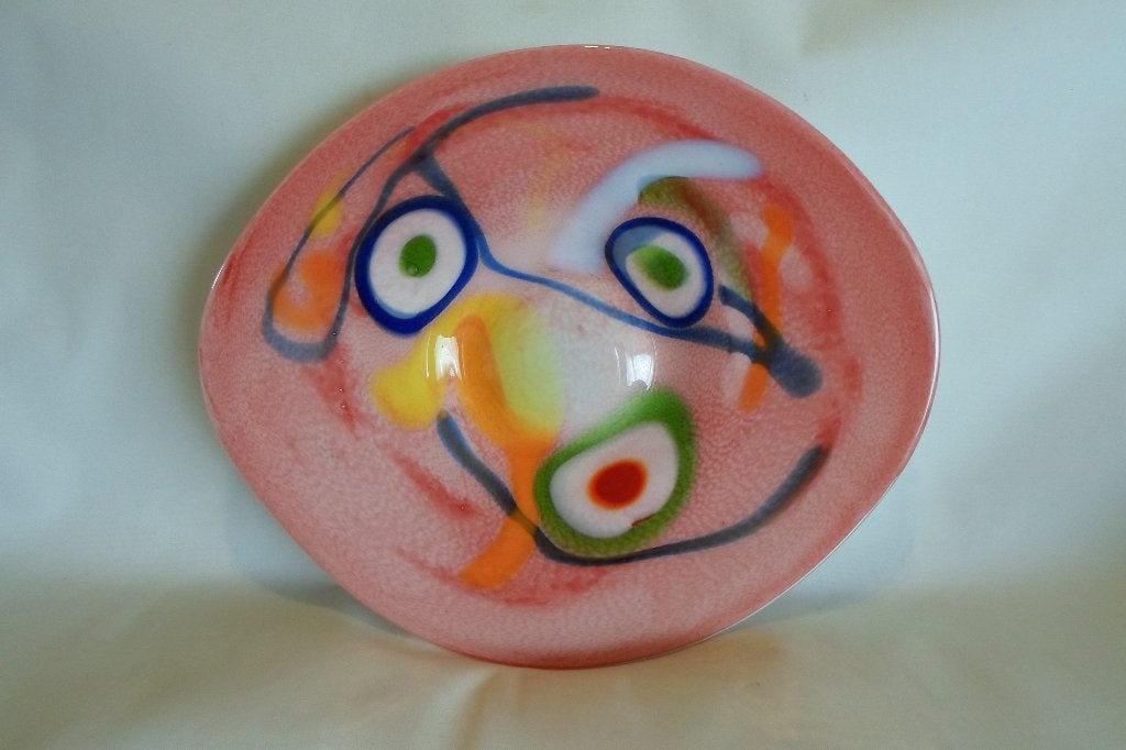 Grote Murano Schaal Mixed Colors, Ophalen of Verzenden