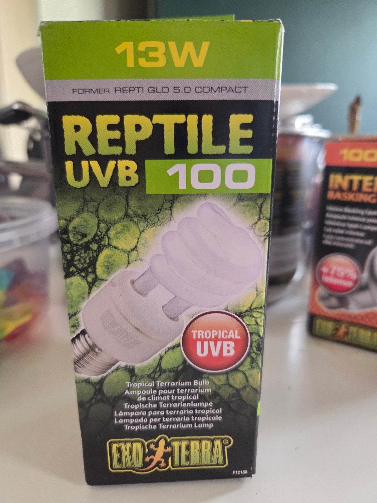 2 weken oude uvb lamp 13W, Ophalen, Zo goed als nieuw, Verlichting