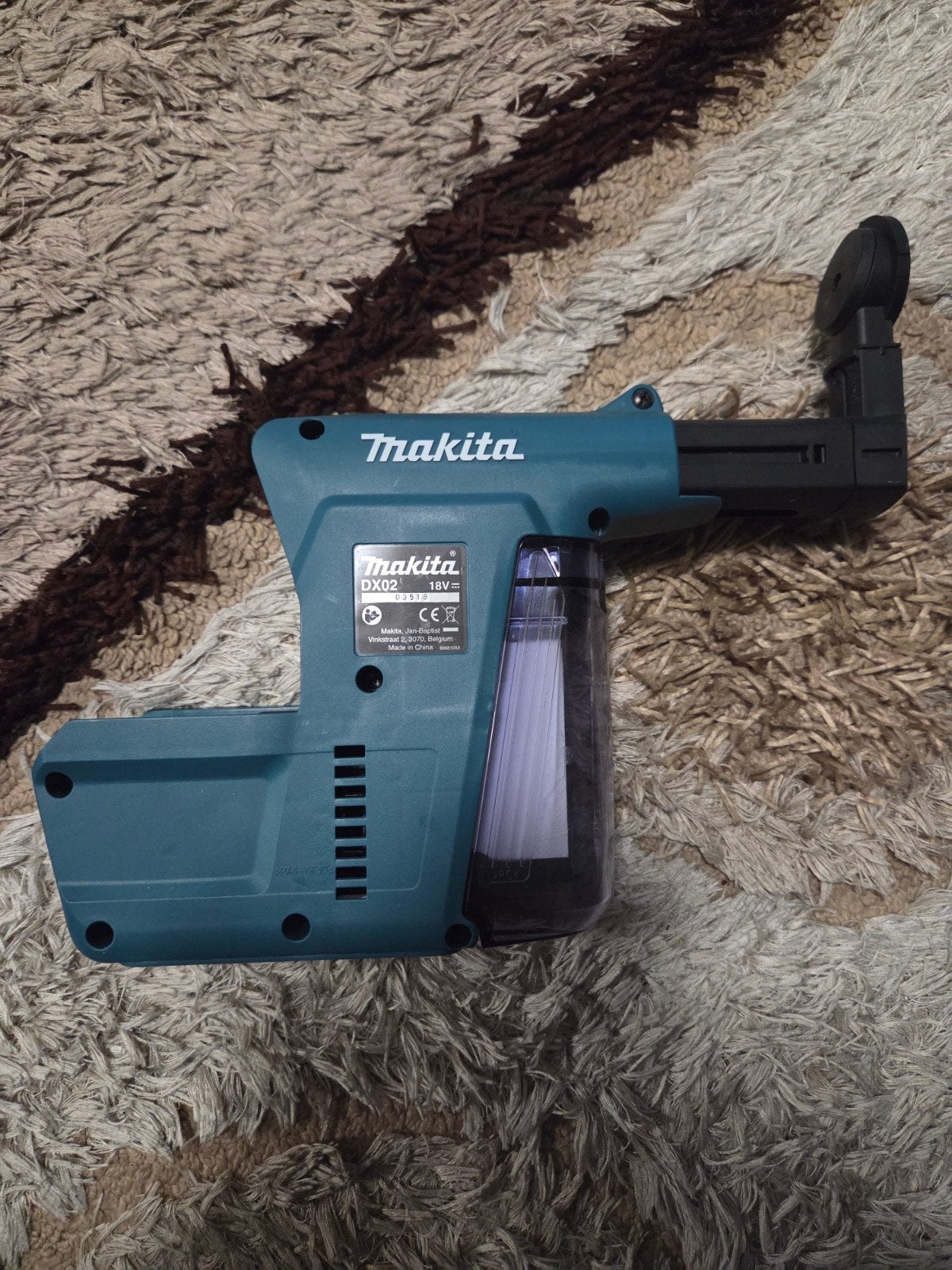 Makita DX02 Stofafzuiger 18V HEPA filter, Inclusief accessoires, Nieuw, Ophalen of Verzenden, Industriële stofzuiger