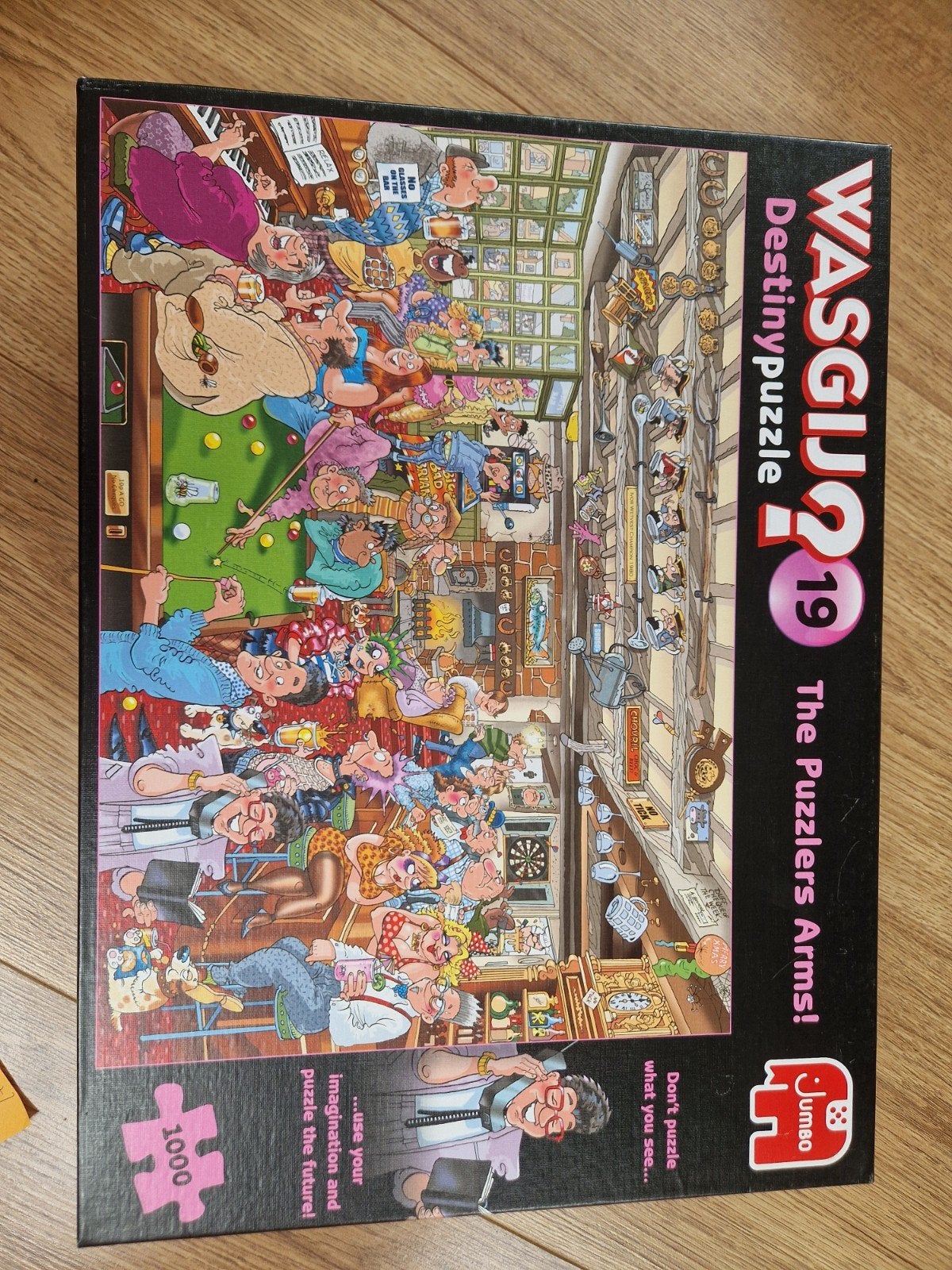 WASGIJ Puzzels: Destiny 19 (2x) en Original 20, Ophalen, 500 t/m 1500 stukjes, Zo goed als nieuw, Legpuzzel
