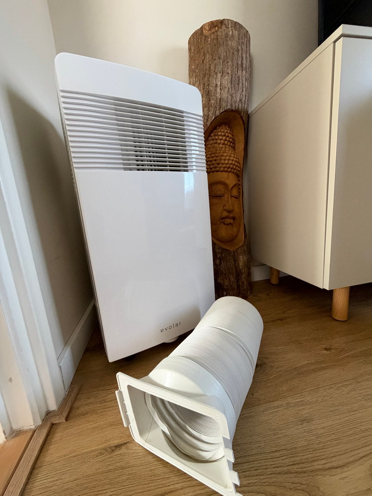 Evolar Mobiele Airco EVO-09C - Koelen, Ventileren, Ontvochti, Ophalen, Minder dan 60 m³, 3 snelheden of meer, Zo goed als nieuw