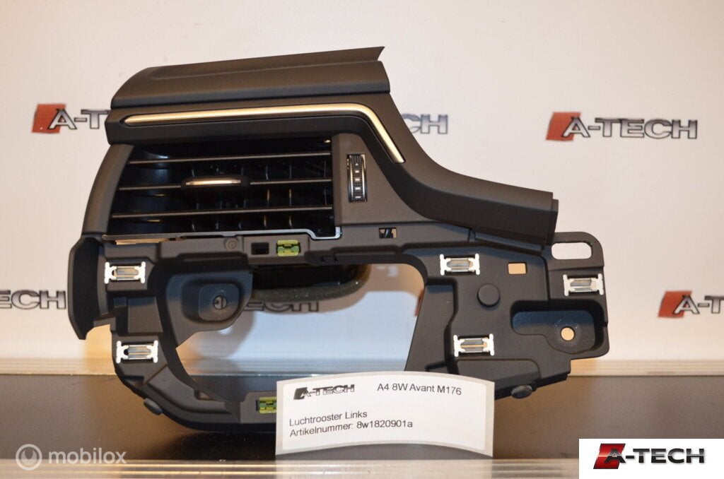 Luchtrooster linksvoor Audi A4 B9 ('15-'18) 8w1820901b, Audi, Gebruikt