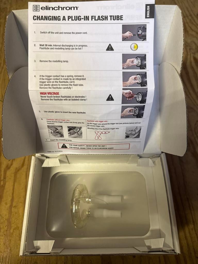 Elinchrom flitsbuis, Ophalen of Verzenden, Nieuw, Overige merken