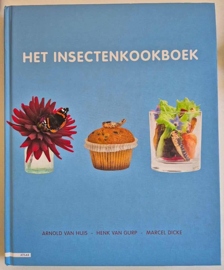 Het Insectenkookboek - Arnold van Huis, Verzenden, Zo goed als nieuw, Arnold van Huis, Gezond koken