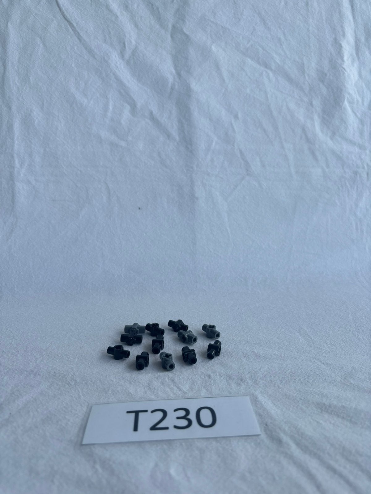 Lego Technic connector loodrecht met stanghouders - T230, Lego, Lego, Lego, Ophalen of Verzenden