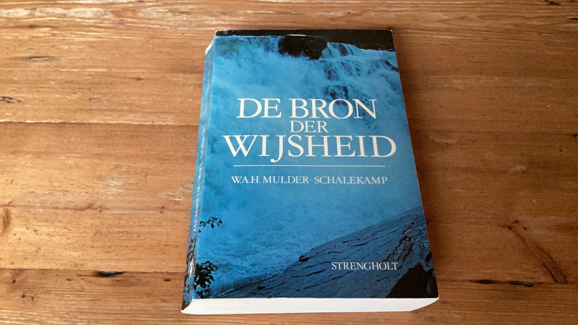 DE BRON VAN WIJSHEID - W.A.H. Mulder - Schalekamp, Ophalen of Verzenden, Gelezen, Spiritualiteit algemeen, Achtergrond en Informatie