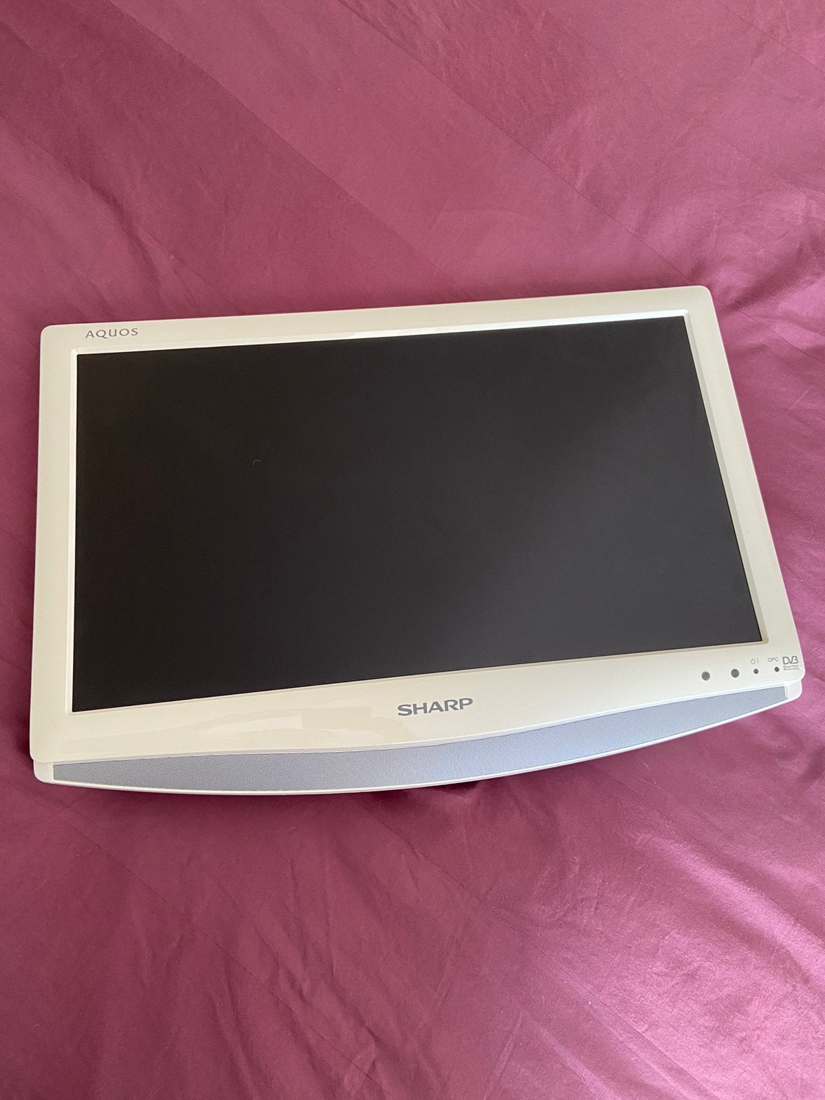 Gratis! Sharp Led tv / wit / met afstandbediening, Audio, Tv en Foto, Televisies, Ophalen, 50 Hz, 40 tot 60 cm, Sharp