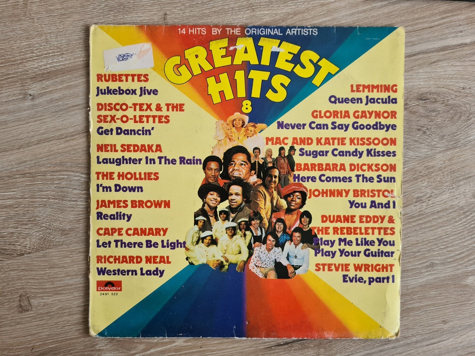 Greates Hits nr 8, Ophalen of Verzenden, LP