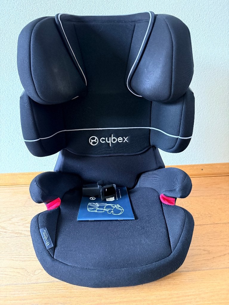 CYBEX Autostoel Solution X-fix Pure Groep 2-3 autostoel kind, Gebruikt, 15 t/m 36 kg, Verstelbare rugleuning, Isofix