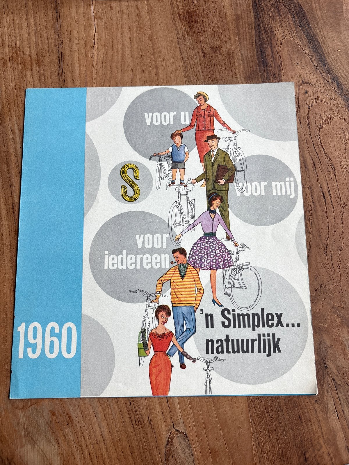 Vintage Simplex Fietsencatalogus 1960 - Zeldzaam!, Ophalen of Verzenden, Gelezen, Catalogus
