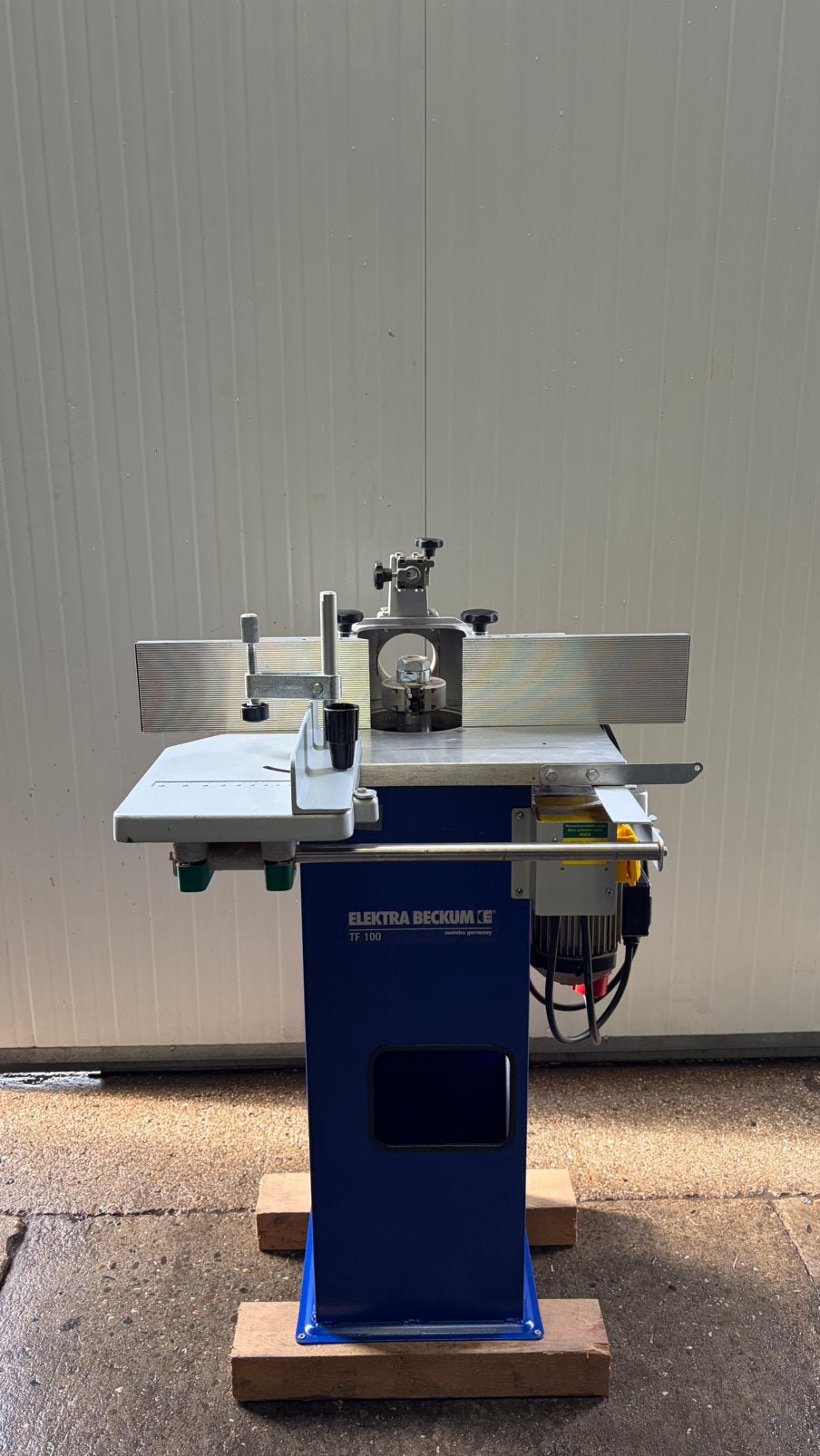 Elektra Beckum TF 100 M Tafelfreesmachine 2,8 kW 400V, Ophalen of Verzenden, Zo goed als nieuw, Elektrisch, Overige soorten