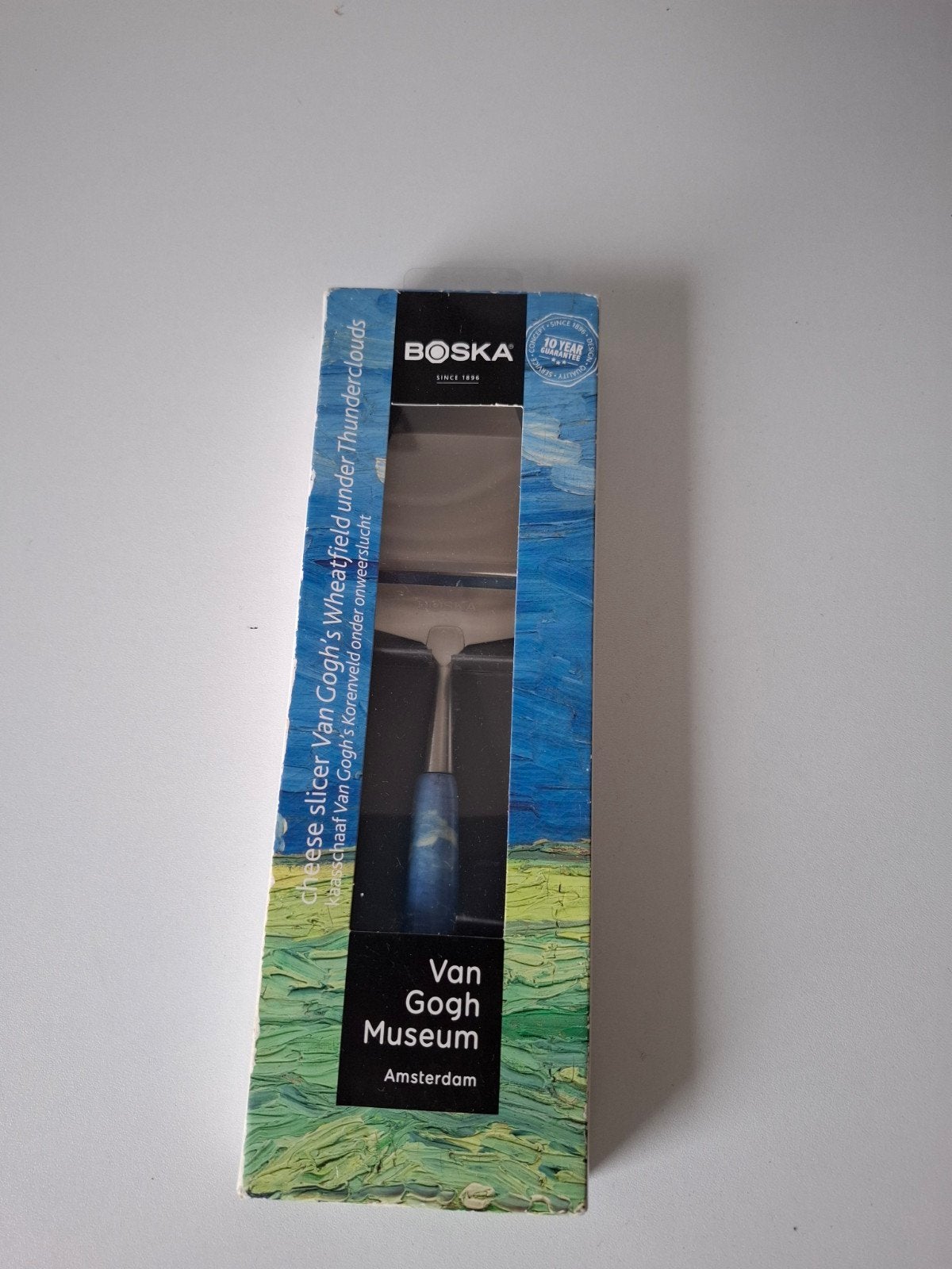 Boska Van Gogh museum kaasschaaf nieuw in doos, Nieuw, Ophalen of Verzenden, Rvs of Chroom, Overige merken