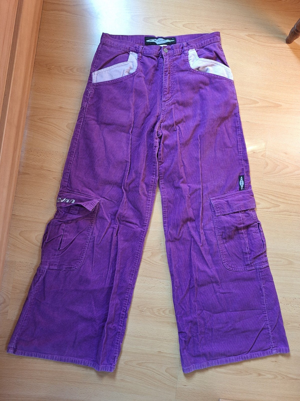 stuka broek Vintage, Overige kleuren, Ophalen of Verzenden, W28 - W29 (confectie 36), Stuka