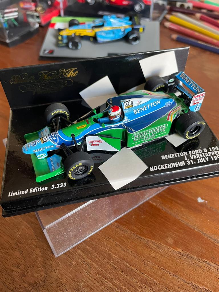 Minichamps Jos Verstappen, Ophalen of Verzenden, Gebruikt, Auto, MiniChamps