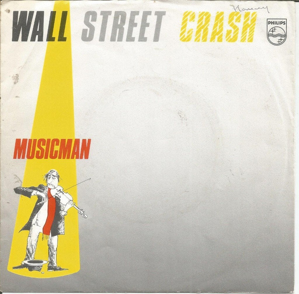 Wall Street Crash – Musicman (1986), 7 inch, Zo goed als nieuw, Pop, Fotohoes