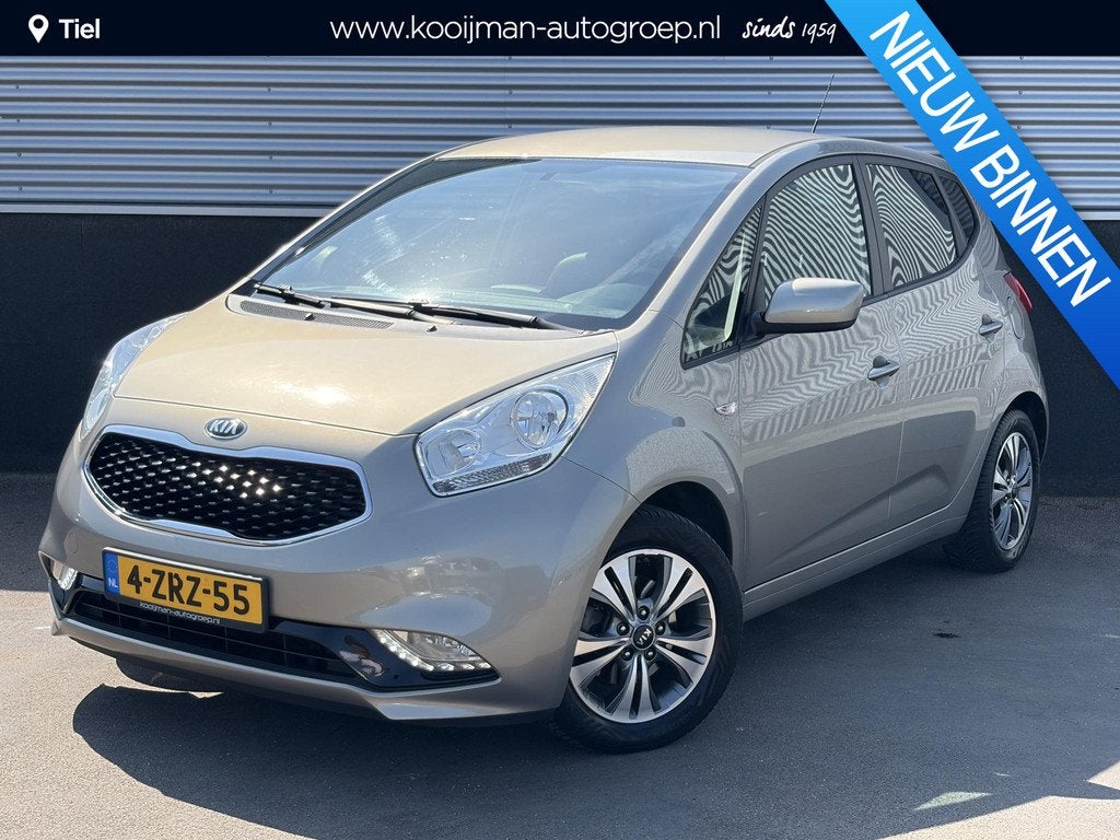 Kia Venga 1.4 CVVT First Edition Trekhaak, Navigatie, Nieuw, Voorwielaandrijving, Euro 5, Gebruikt, 4 cilinders