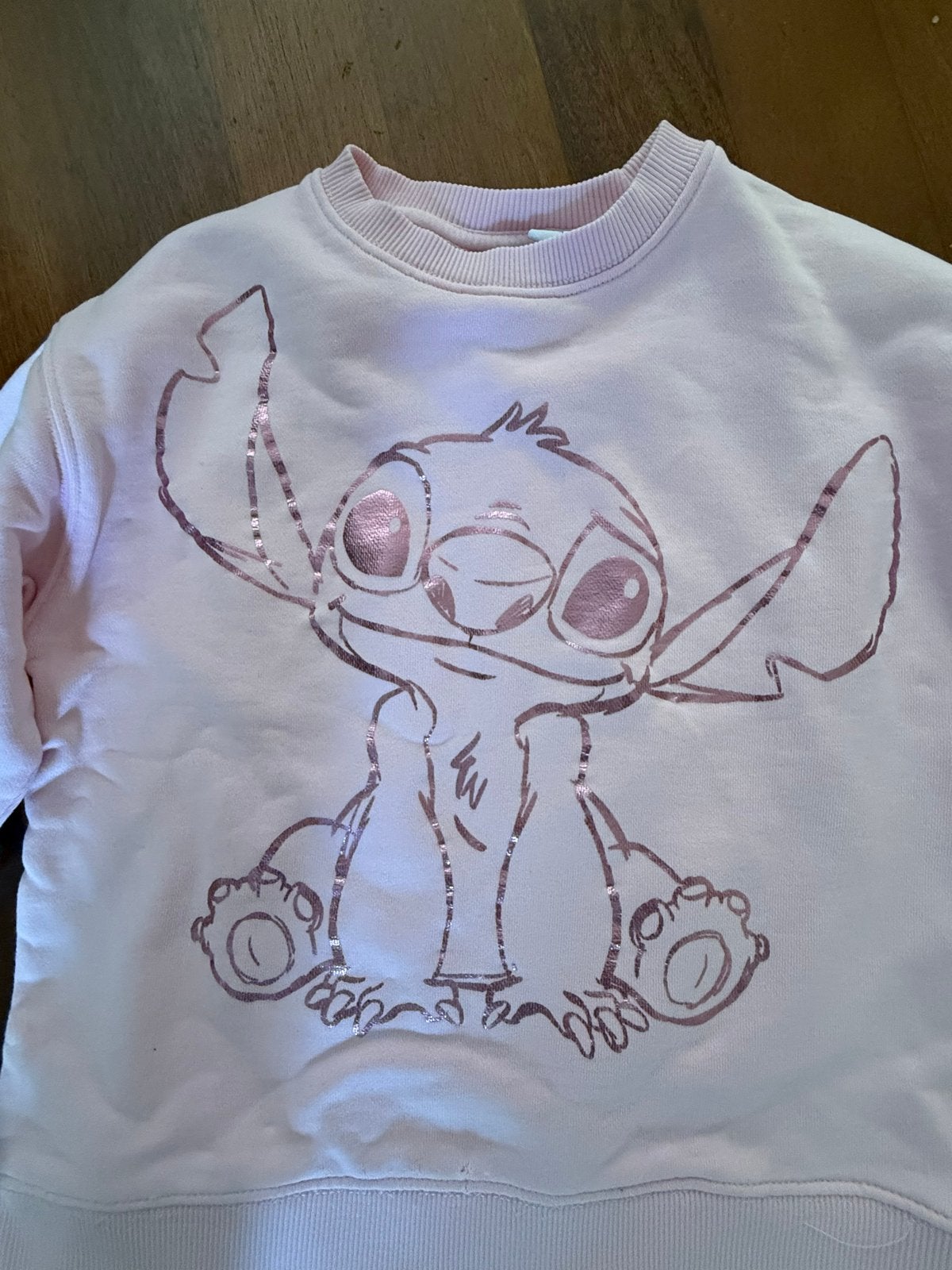 Roze Stitch sweater voor kinderen, Ophalen of Verzenden, Gebruikt, Meisje