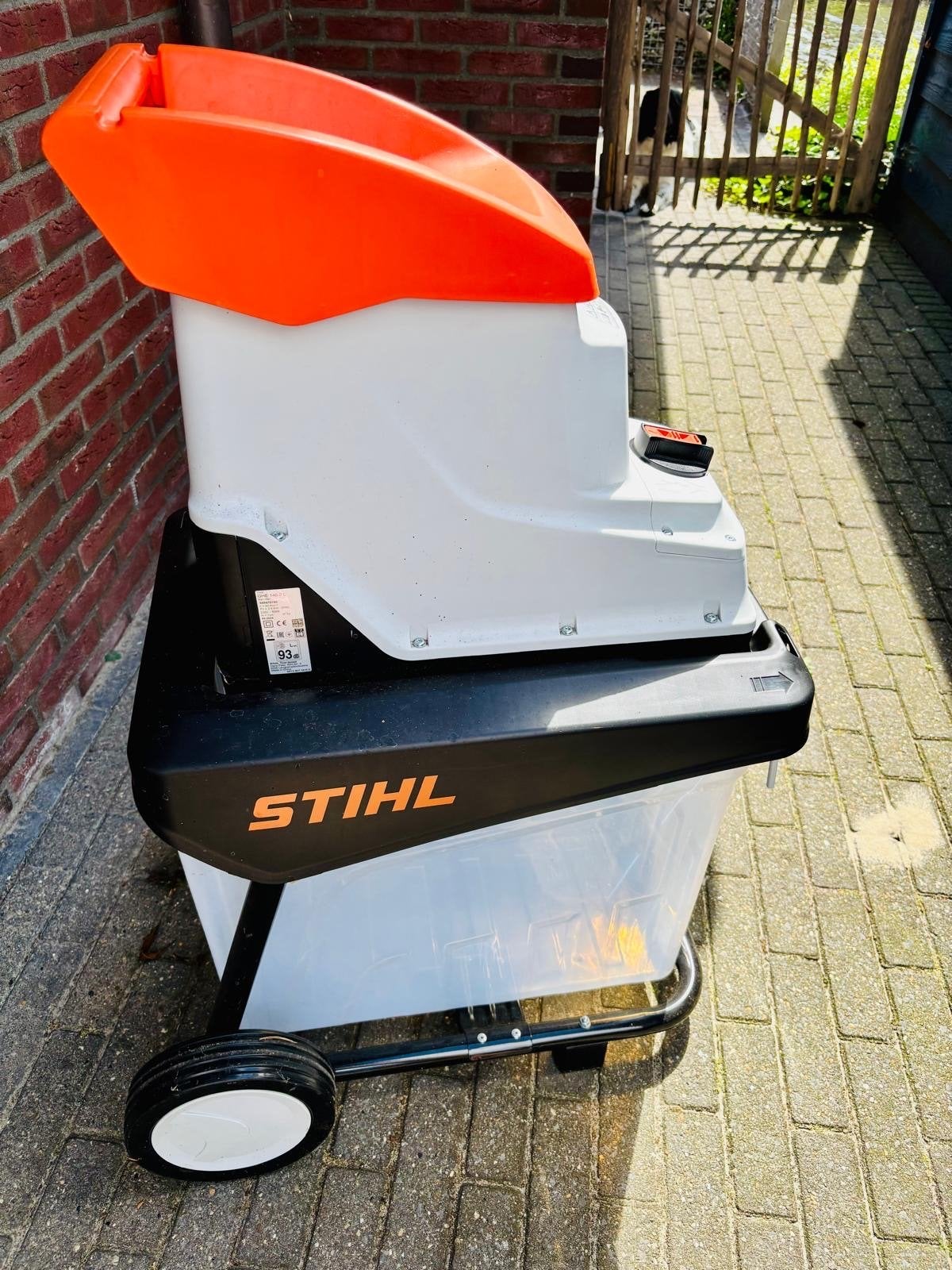 Stihl GHE 140 L Elektrische Hakselaar met Opvangbak, Ophalen, Zo goed als nieuw, Elektrisch, Met opvangbak