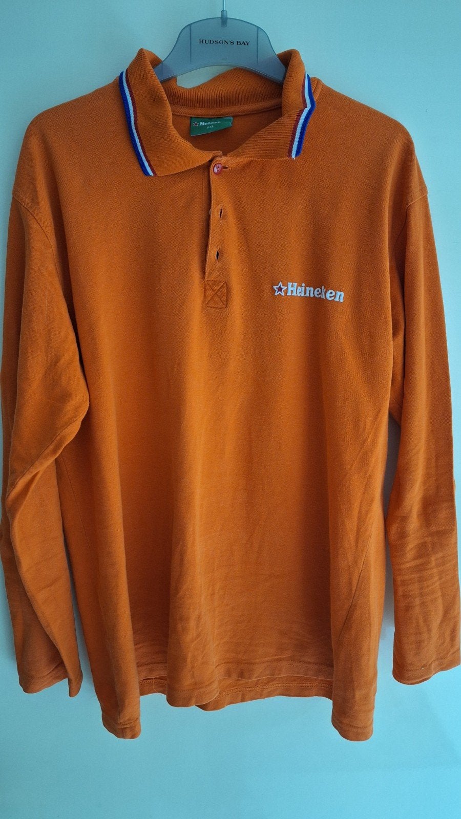 Oranje WK polo, Kleding | Heren, Polo's, Ophalen of Verzenden, Zo goed als nieuw, Oranje